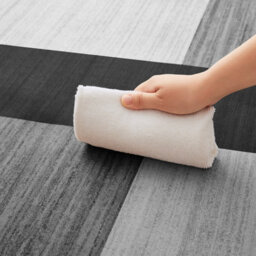 Oxford Homeware Printed Rug, Non-Slip Pets Friendly, Living Room Rugs And Bedroom Rugs, (Milo Black & Grey, 160X230Cm) - thumbnail 4