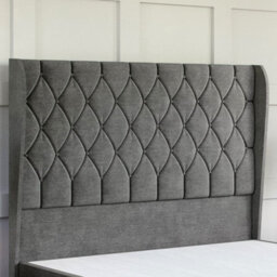 Divan Base Direct Wool Steel Platform Top Divan Bed No Storage Base Only 5Ft King Size - thumbnail 3