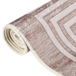 Walplus Rug Washable 80X150 Cm Beige Anti Slip - thumbnail 6