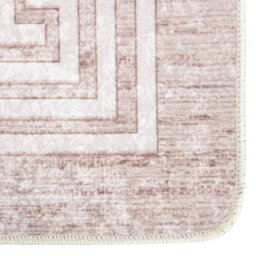 Walplus Rug Washable 80X150 Cm Beige Anti Slip - thumbnail 4