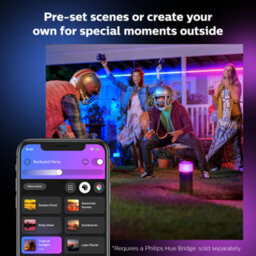 Philips Hue White And Colour Ambiance Lightstrip Outdoor 2 Metre - thumbnail 6