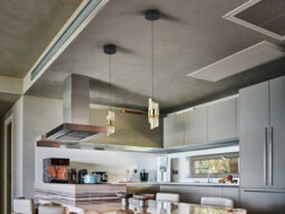 Luminosa Lighting Luminosa Iliada Slim Pendant Ceiling Light Black, Gold Led 3000K - Uk Stock - thumbnail 2