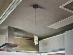 Luminosa Lighting Luminosa Iliada Slim Pendant Ceiling Light Black, Gold Led 3000K - Uk Stock - thumbnail 1