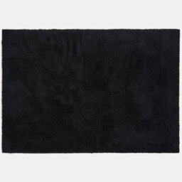 Ohs Fluffy Teddy Rug Soft Floor Carpet Non Slip Area Mat, Black - 160Cm X 230Cm - thumbnail 3