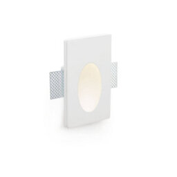 Luminosa Lighting Luminosa Plas Led 1 Light Indoor Recessed Wall Light White Plaster - thumbnail 2