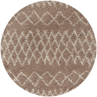 The Rugs Moroccan Shaggy Rugs And Runners Soft Fluffy Tribal Design High Pile Beige And Ivory Living Room Kitchen Hallway 920 - image 1