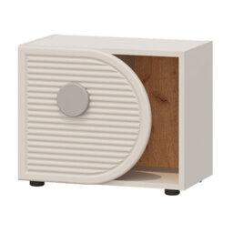 Heze Furniture Ping Multifunction Horizontal Cabinet Shelf Unit Kids Bedroom - Cashmere - thumbnail 4