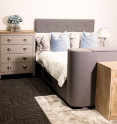 LPD Lancaster 3-Piece Bedroom Set - Classic Grey & Oak Elegance At Great Value - thumbnail 4