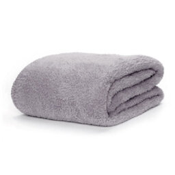 Snug Rug Blanket Luxury Sherpa Fleece Sofa Tv Throw Gift Blankets 127X178Cm - Lilac Grey - thumbnail 6