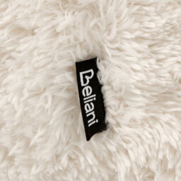 Beliani Armchair Hamina Faux Fur Light Beige - thumbnail 8