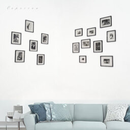 A5 Black Picture Frame Photo Frame Perspex Sheet For Wall Or Table, Landscape Portrait Orientation 14.85 X 21Cm (5.8 X 8.3 Inch) - thumbnail 6