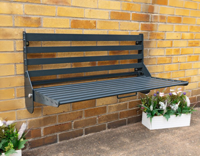 Foldaway  Wall Mounted Bench. Quick And Easy Installation. Multiuse Open 1030mm X 510mm Closed 1030mm X 160mm - image 1