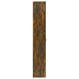Berkfield Office Cabinet Smoked Oak 60X32X190 Cm Engineered Wood - thumbnail 5
