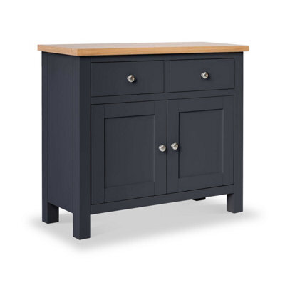 Farro Charcoal Small Sideboard Fully Assembled - By Roseland Furniture - image 1