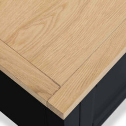 Farro Charcoal Small Sideboard Fully Assembled - By Roseland Furniture - thumbnail 4
