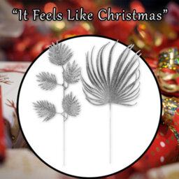 Glitter Spruce Leaf Pick Christmas Decoration Varied 51. Silver - thumbnail 7
