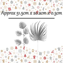 Glitter Spruce Leaf Pick Christmas Decoration Varied 51. Silver - thumbnail 2