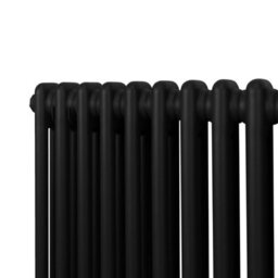 MonsterShop Traditional 2 Column Radiator - 600 X 832 mm - Black - thumbnail 7