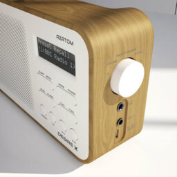 Azatom Desire X Dab / Dab+ Radio Mains & Battery, Bluetooth, Alarms, Fast Presets (Oak) - thumbnail 3