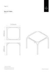 Orsina Set Of Three Black Glass Nesting Tables, Modern Nesting Tables, Nesting Side Tables For Living Room - thumbnail 5