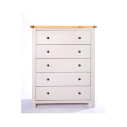 Cabinet Bits Argenta 5 Drawer Chest Of Drawers Brass Knob - thumbnail 2