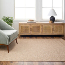 Livabliss Mirage-Cottage Tan Beige Fringe In- & Outdoor Jute-Look Rug 160 X 213 Cm Easy Care, Non Shedding - thumbnail 6
