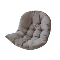 Living And Home Modern Soft Comfortable Grey Seat Pad Cushion For Garden Egg Swing Chair (Without Chair) 80 X 108 Cm - thumbnail 7