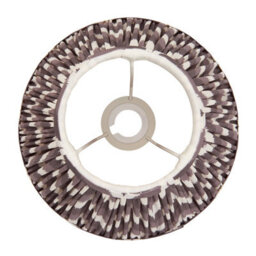 Loops Stylish Pearl Grey Tapered Cylinder Lamp Shades - Set Of 2 For Elegant Home Decor - thumbnail 4