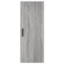 Berkfield Highboard Grey Sonoma 34.5X34X180 Cm Engineered Wood - thumbnail 8