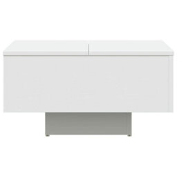 Vidaxl Coffee Table White 60X60X31.5 Cm Engineered Wood Coffee Tables - thumbnail 6