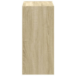 Berkfield Durable Bookcase Sonoma Oak 68.5X32X68.5 Cm Engineered Wood - thumbnail 5
