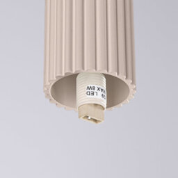 Sollux Lighting Halo Aluminum/glass Taupe 1 Lights Modern Ceiling Light - thumbnail 5