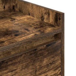 Berkfield Bedside Cabinet With 2 Drawers Smoked Oak 38X34X80 Cm - thumbnail 9