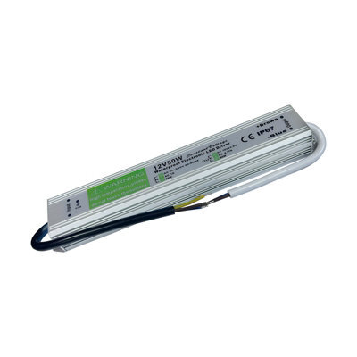 " Dc12V 50W Lighting Transformer, 100-240V Ac To 12V Ip67 Waterproof 4.2A Power Supply Constant Voltage Adapter For Strip Lights" - image 1