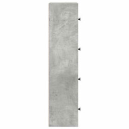 Berkfield Bookcase Concrete Grey 40X24X102 Cm Engineered Wood - thumbnail 6