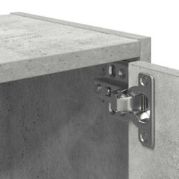 Berkfield Bookcase Concrete Grey 40X24X102 Cm Engineered Wood - thumbnail 9