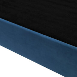Beliani Sofa 3 Seater Skien Velvet Navy Blue - thumbnail 6