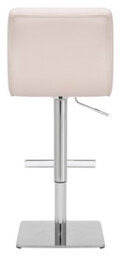 Lamboro Allegro Deluxe Kitchen Bar Stool, Adjustable Height And Swivel, Breakfast Bar & Home Barstool, Cream - thumbnail 5