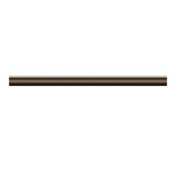 GoodHome Kozani Satin Brown Bronze Copper Effect Extendable Cap Single Curtain Pole Set, (L)2000mm-3300mm (Dia)19mm - thumbnail 5
