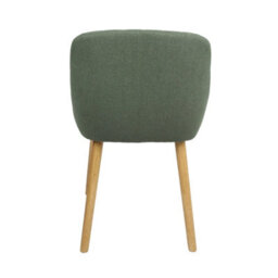 Emilia Dining Chairs In Premium Textured Linen Set Of 2 Green - thumbnail 7