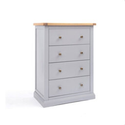 Cabinet Bits Rocca 4 Drawer Chest Of Drawers Brass Knob - thumbnail 2