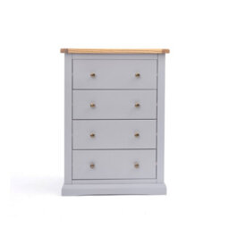 Cabinet Bits Rocca 4 Drawer Chest Of Drawers Brass Knob - thumbnail 1