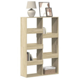 Berkfield Bookcase Sonoma Oak 100X33X155.5 Cm Engineered Wood - thumbnail 1