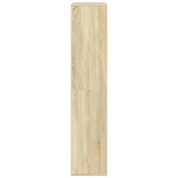 Berkfield Bookcase Sonoma Oak 100X33X155.5 Cm Engineered Wood - thumbnail 5