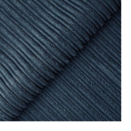 Hannah Jumbo Cord 4 Seater Left Hand Facing Corner Sofa Navy Blue - thumbnail 5