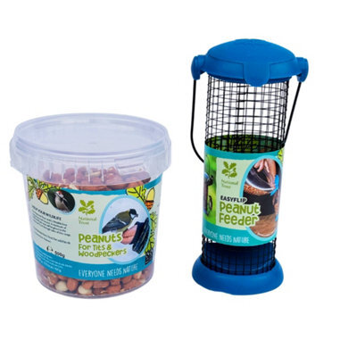 Pegdev - Pdl - Nt Range Kids Easyflip Peanut Feeder And Peanuts For Sparrow & Woodpeckers - 500G Tub - image 1