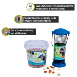 Pegdev - Pdl - Nt Range Kids Easyflip Peanut Feeder And Peanuts For Sparrow & Woodpeckers - 500G Tub - thumbnail 3
