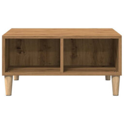 Berkfield Coffee Table Artisan Oak 60X60X30 Cm Engineered Wood - thumbnail 4