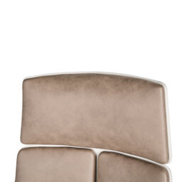 Beliani Office Chair Delight Faux Suede Light Brown - thumbnail 7