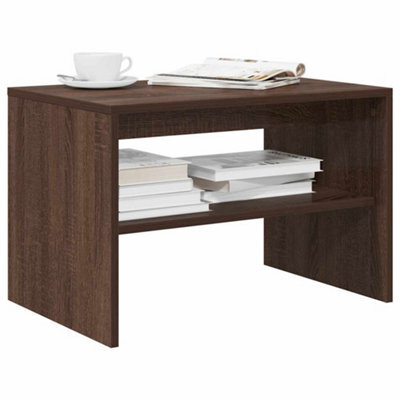 Walplus Tv Cabinet Brown Oak 60X40X40 Cm Engineered Wood - image 1